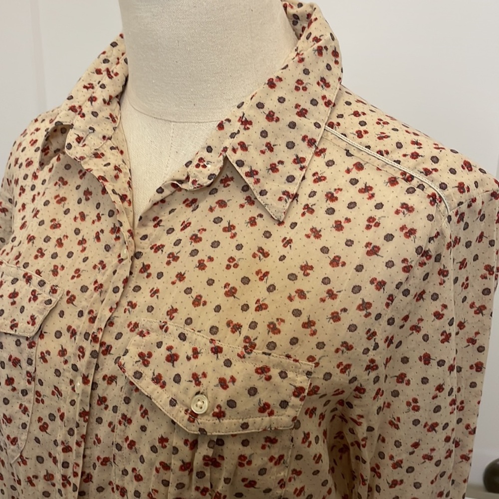 American Eagle Outfitters Sheer Shirt